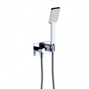 Koko Hand Shower, Soft Square Plate, Chrome